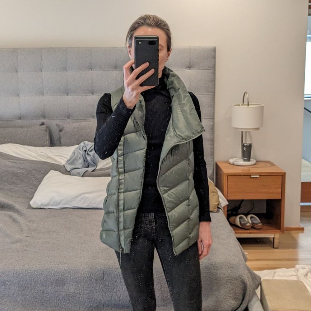 NWOT L.L.Bean  Boundless Down Puffer Vest II Thyme